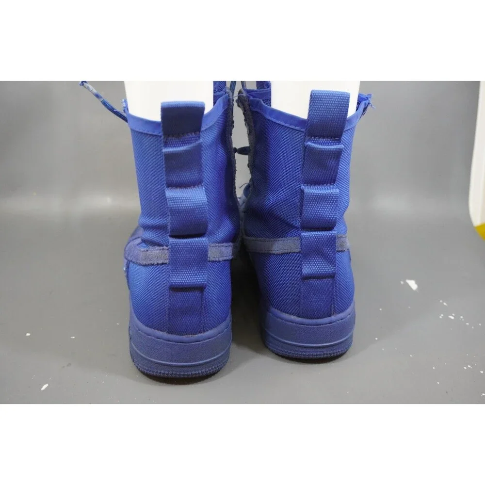 Nike SF AF1 Royal Blue Mens 9.5 Special Field Air Force 1 Boot Shoes 864024-401